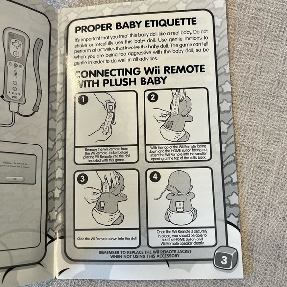 Wii Babysitting Mama Game & Doll - Picture 8 of 14